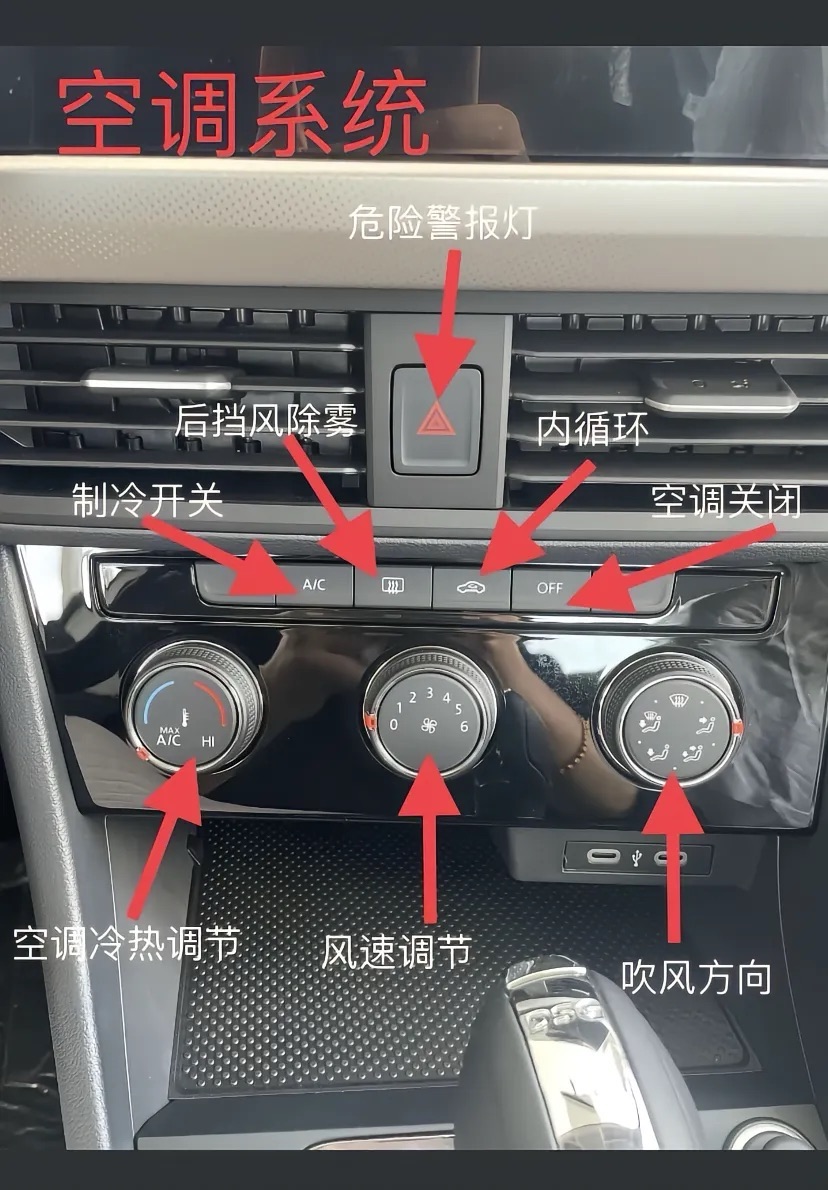 宝来1.2T车内功能简介